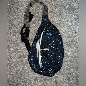 Navy blue Kavu, constellation pattern.